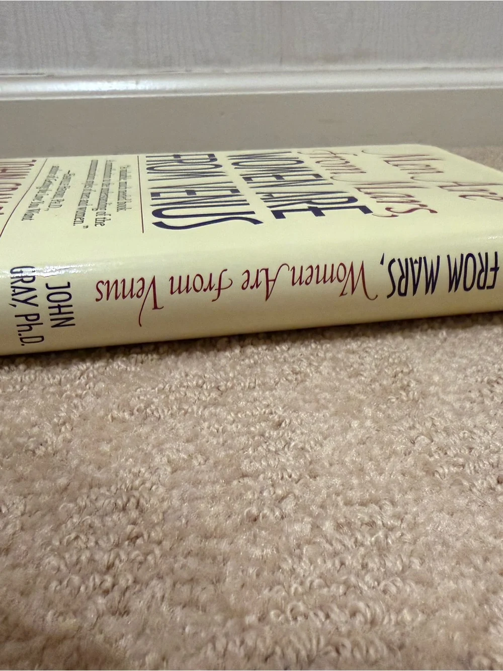 Men are from Mars, Women Are From Venus Hardback Book by John Gray PH.D.  Vinted